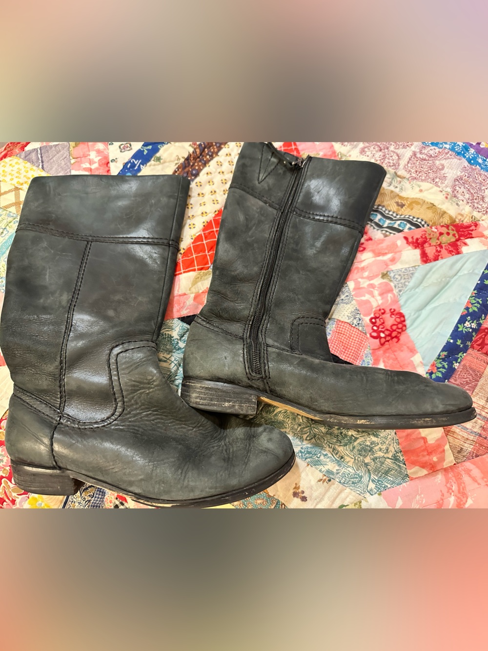 Fossil Black Boots